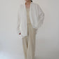 90s Linen Jacket Made in USA