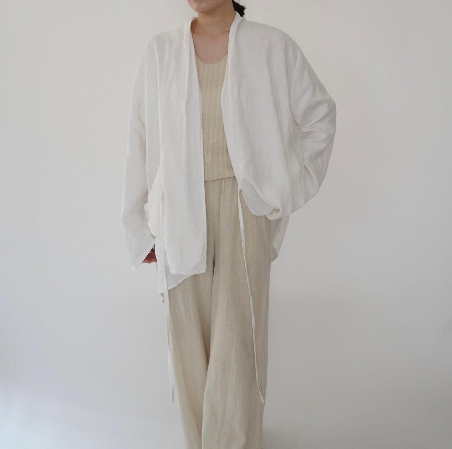 90s Linen Jacket Made in USA