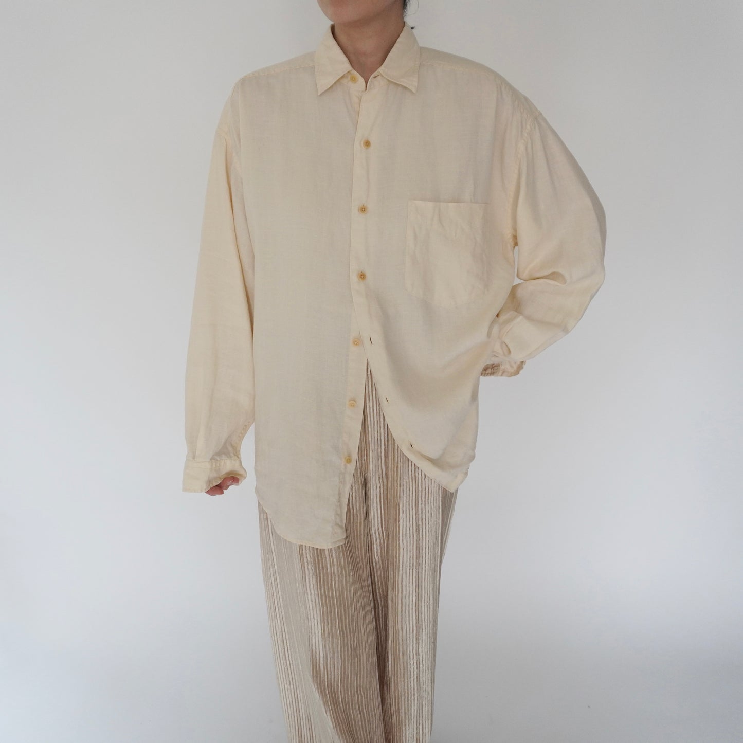 90s Linen Shirt