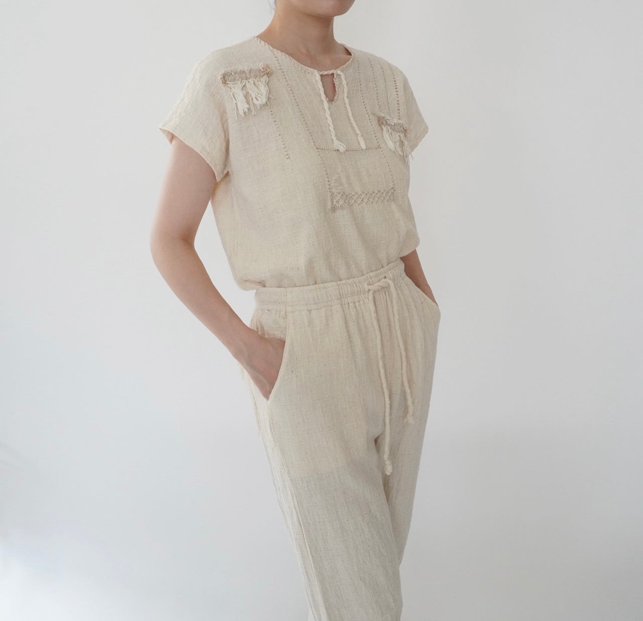70s Fringe Design Top