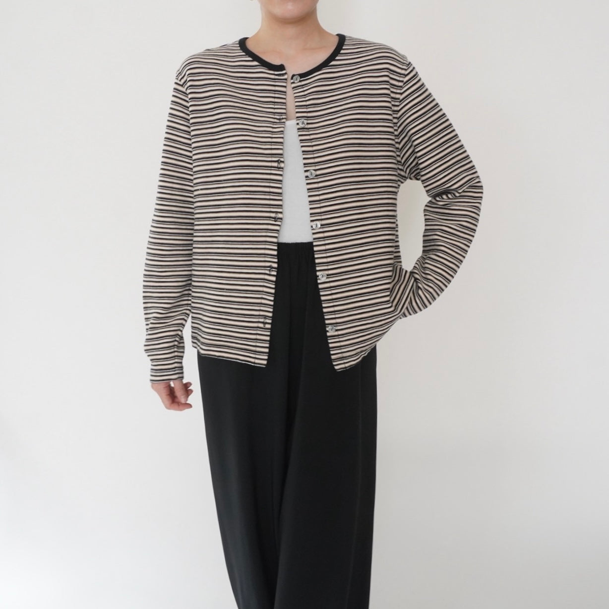 90s Striped Design Top