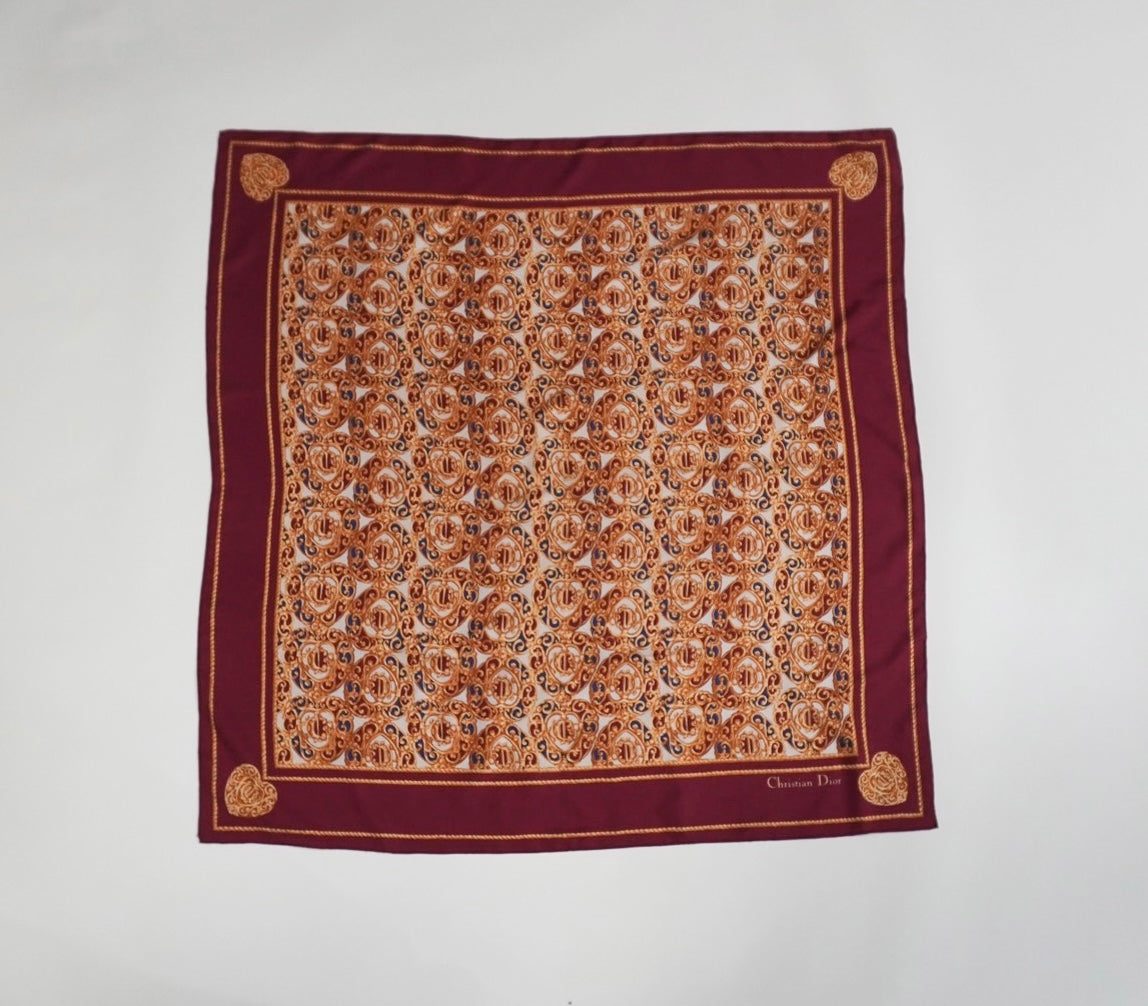 " Christian Dior" Scarf