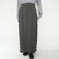 90s Pleated Maxi Skirt Made in USA