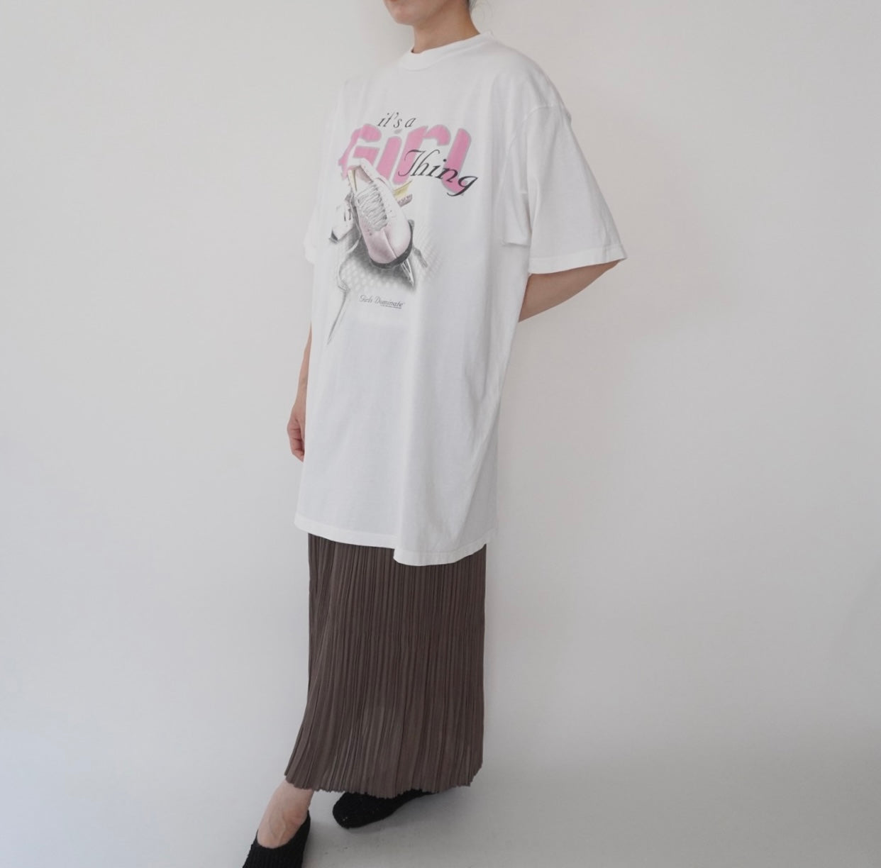 90s Printed Long T-shirt Made in Canada