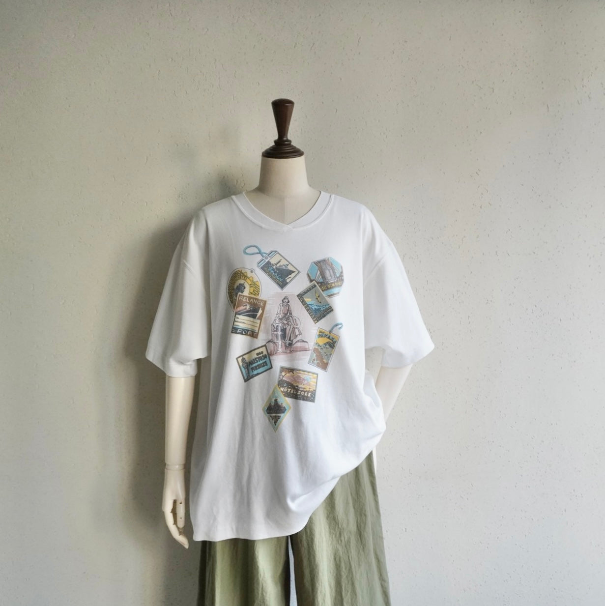 90s Printed T-shirt Made in Canada