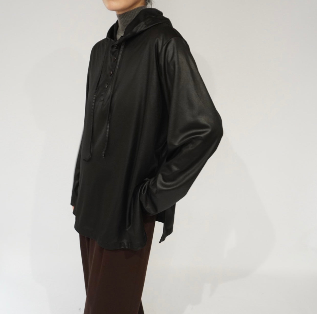 90s Hooded Blouse
