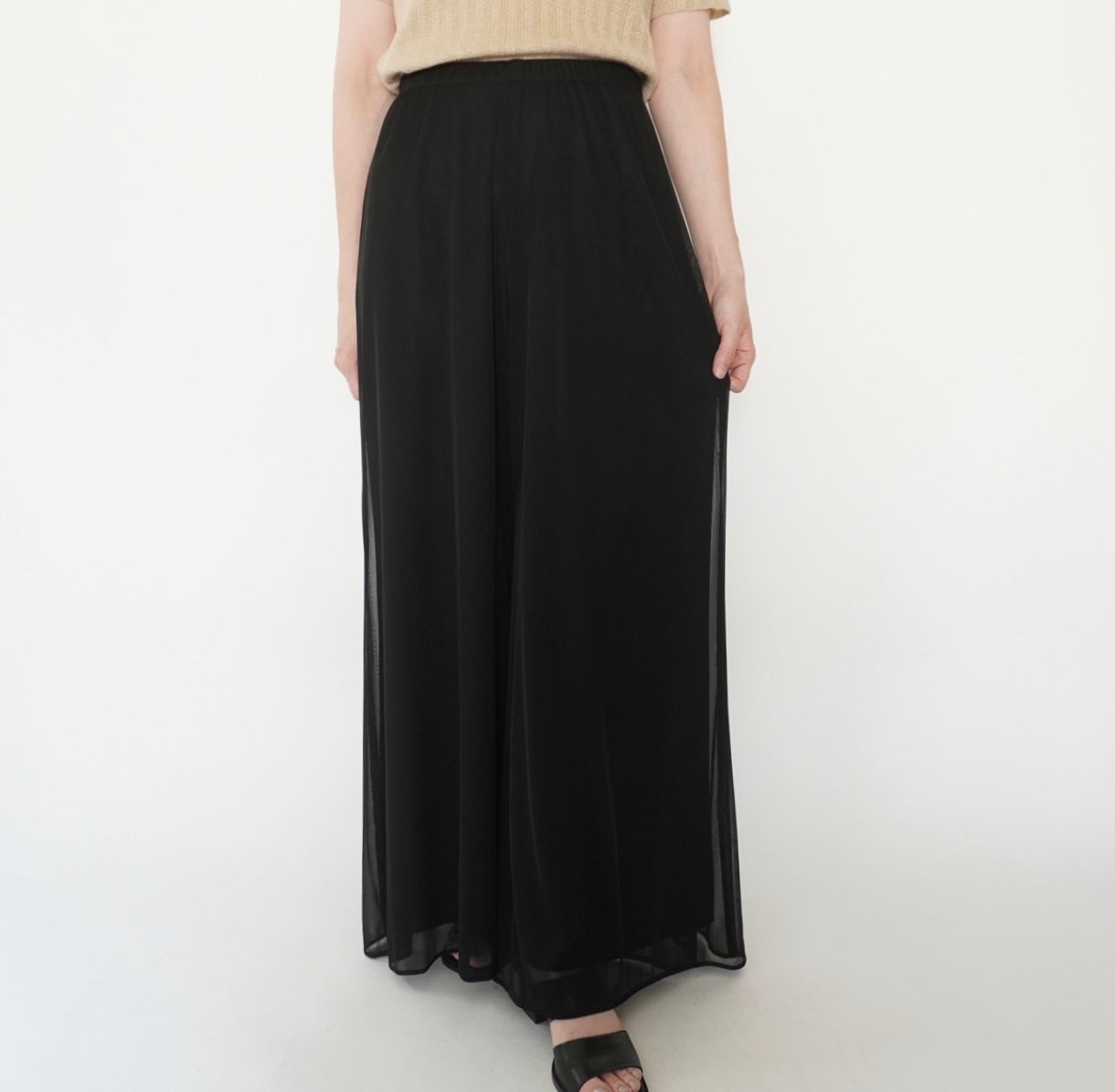 90s Design Sheer Pants Made in USA