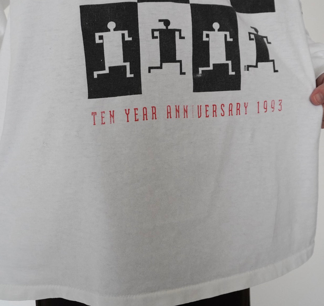 90s Printed Long Sleeves T-shirt Made in USA