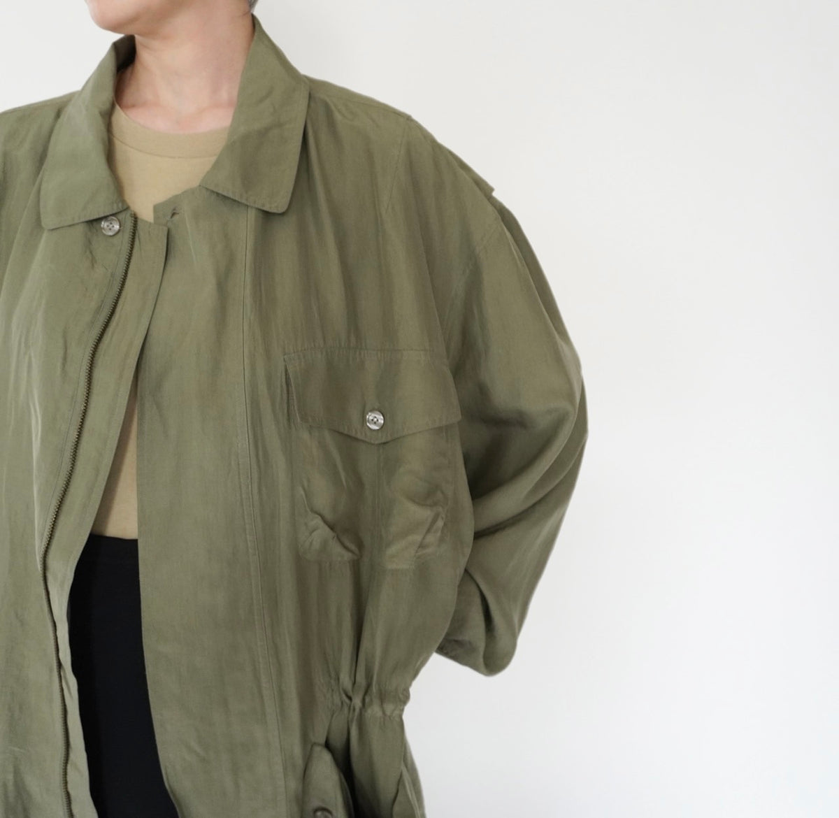 90s Silk Light Jacket