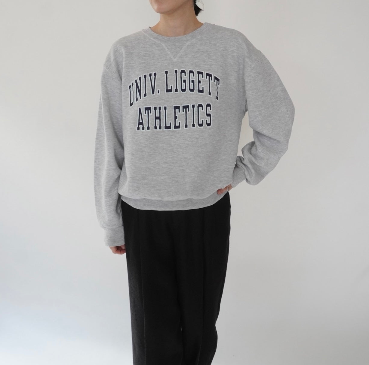 00s "Russell Athletic" Printed Sweater