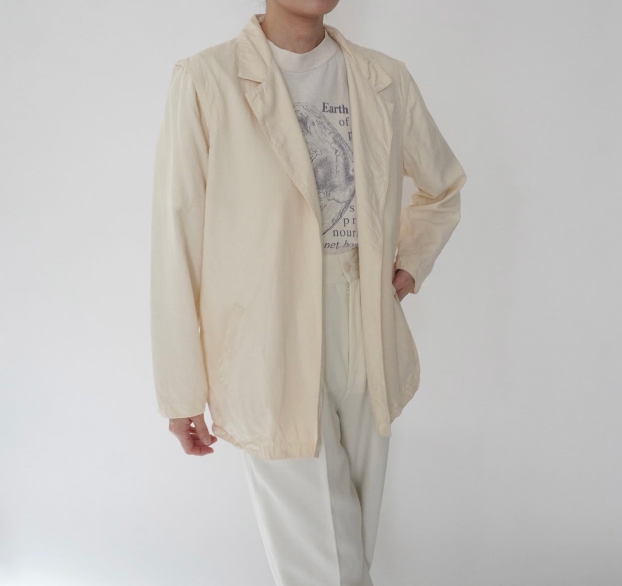 90s Silk Light Jacket