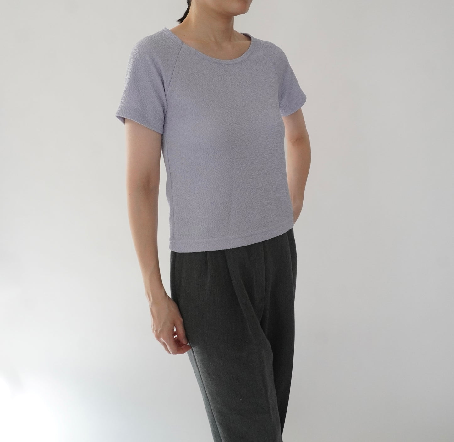 90s Light Purple Top Made in USA