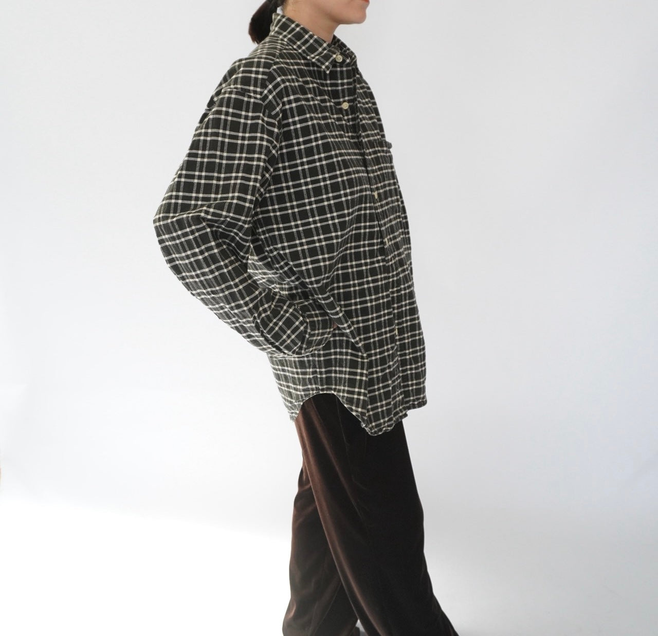 90s "GAP" Plaid Shirt
