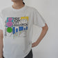 80s Printed T-shirt Made in USA