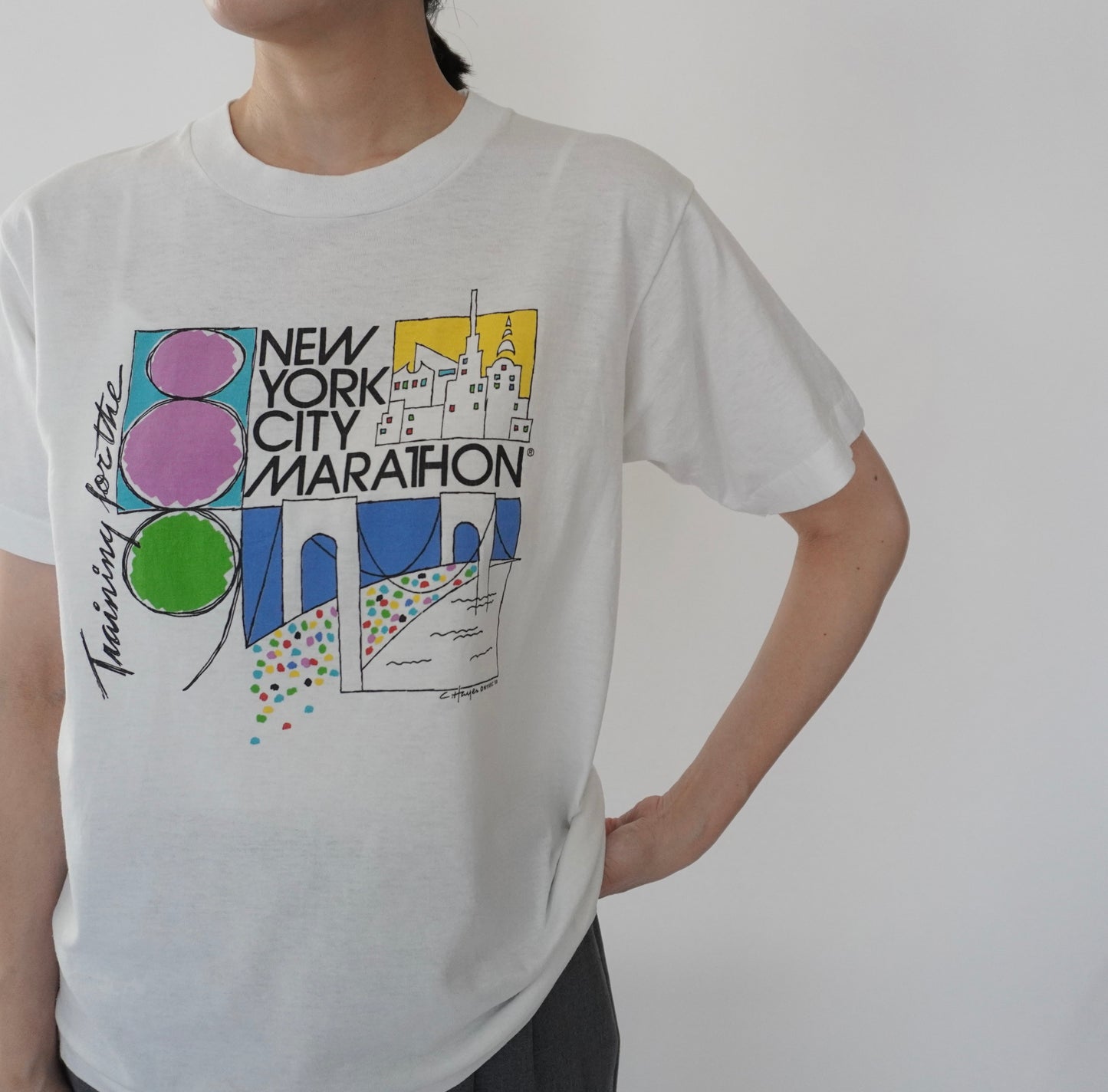 80s Printed T-shirt Made in USA