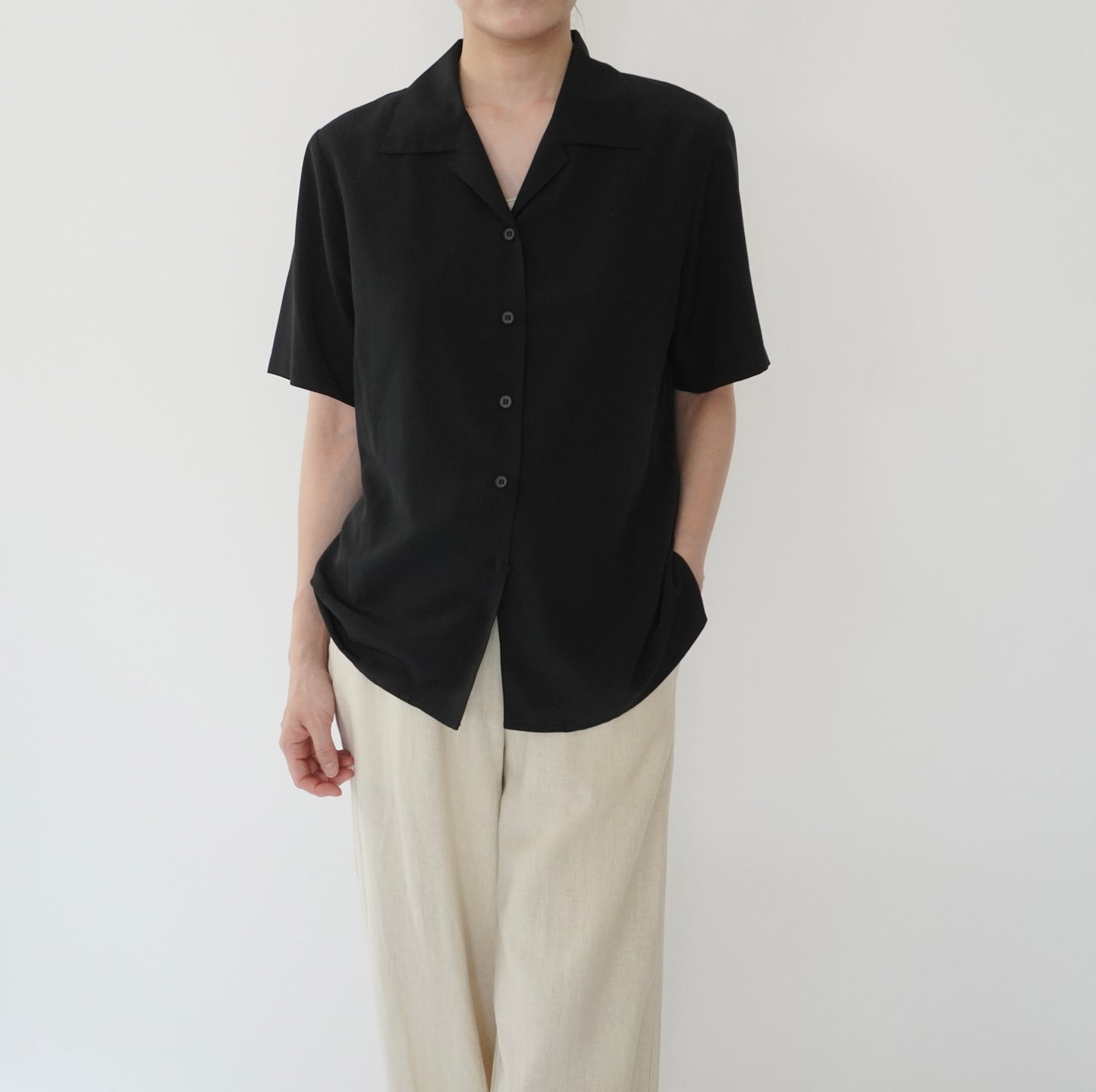 90s Black Shirt
