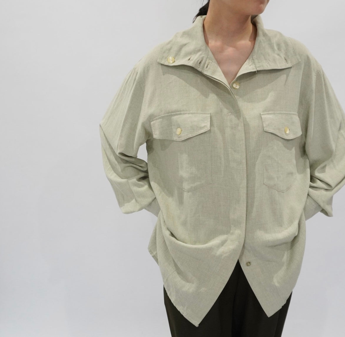 80s Design Blouse Made in  Switzerland