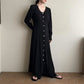 90s Black Maxi Dress Made in USA