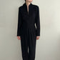 90s Black Jumpsuit