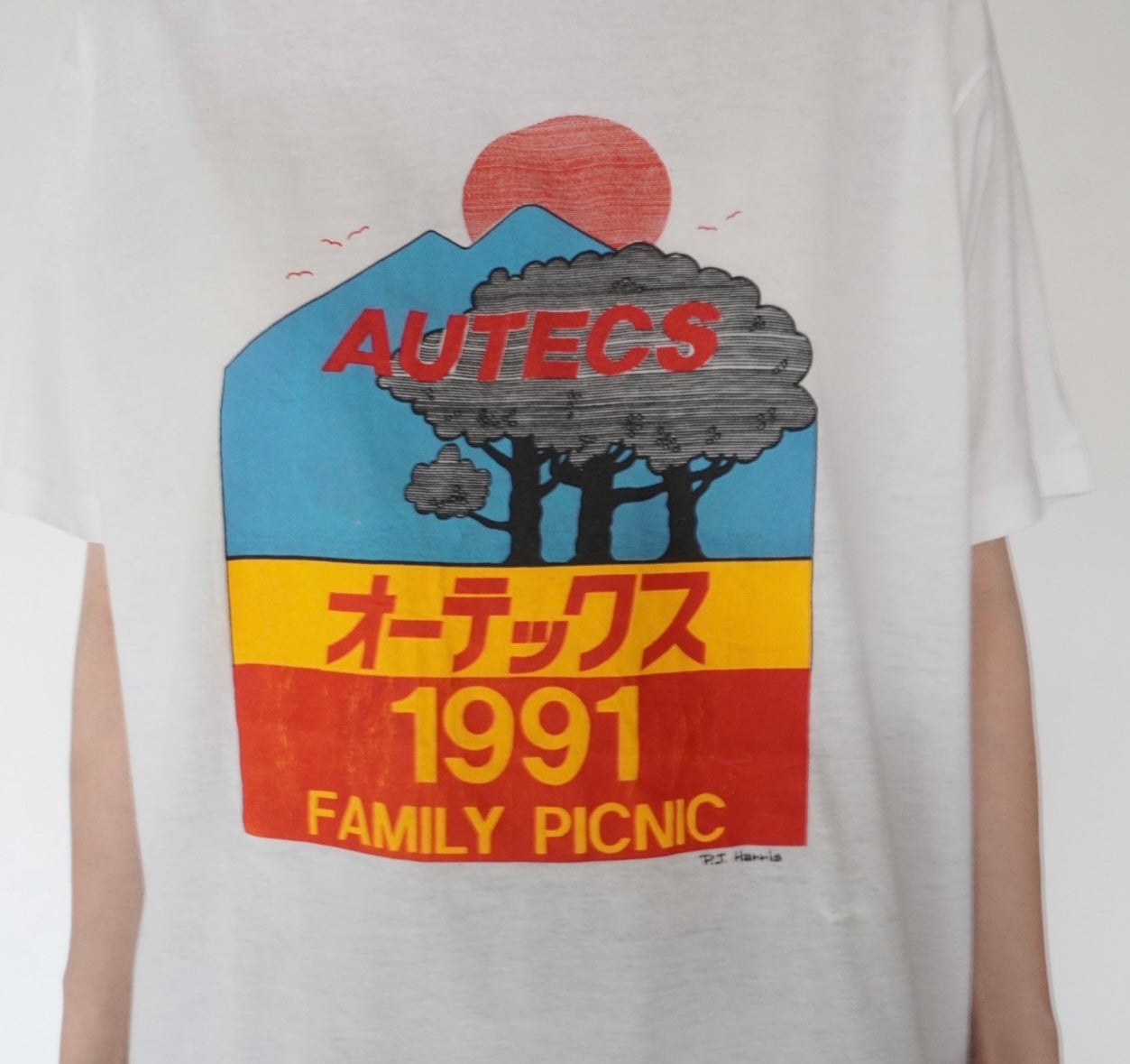 90s Printed T-shirt Made in USA