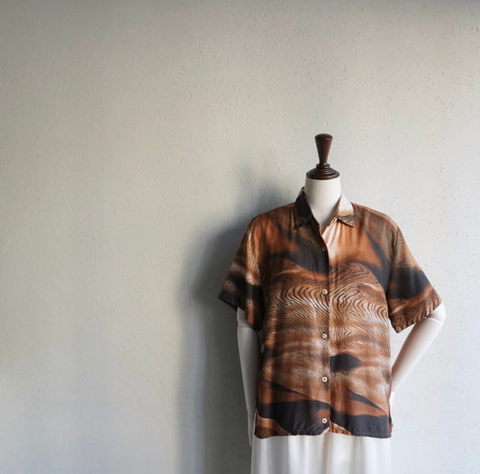 90s Printed Shirt Made in Italy