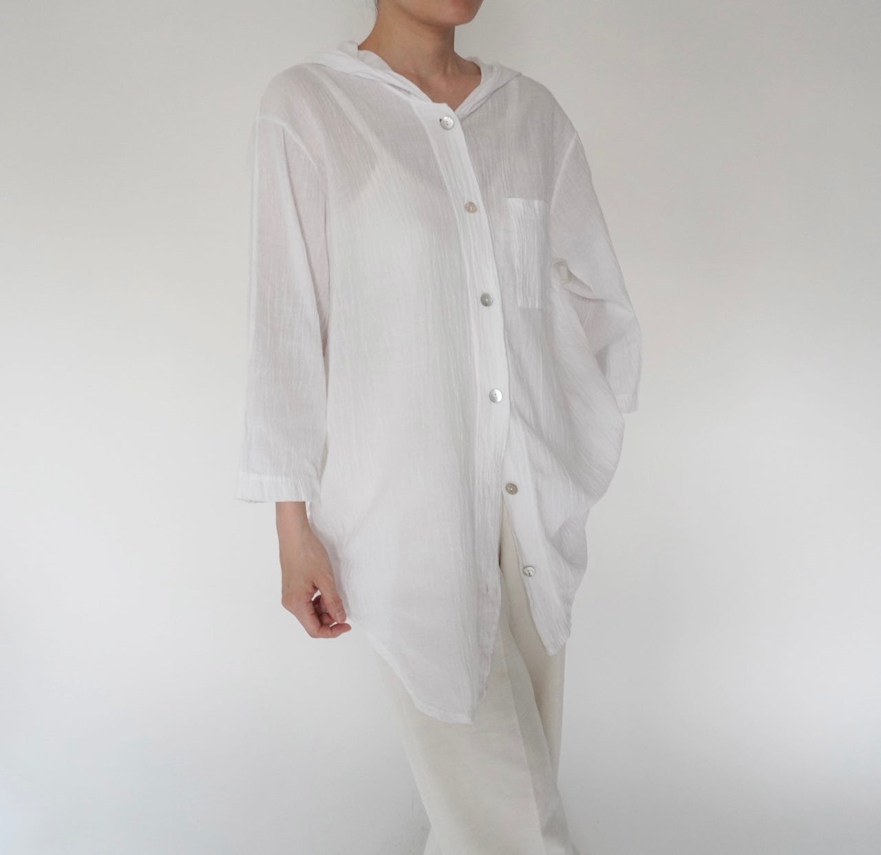 90s Design Cotton Shirt