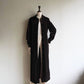 90s Brown Velor Maxi Dress Made in USA