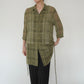 90s Plaid Long Shirt, Jacket