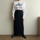 80s Printed Long Sleeves T-shirt Made in USA