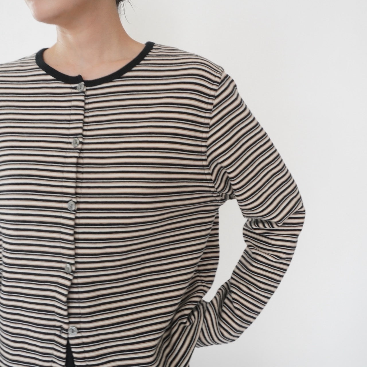90s Striped Design Top
