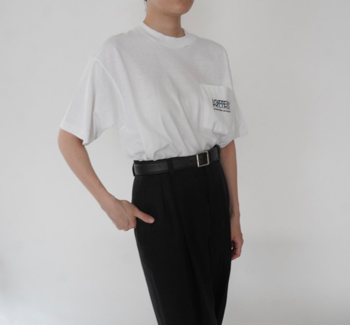 90s "Lottery"Printed T-shirt Made in USA