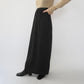 90s Gray Maxi Skirt