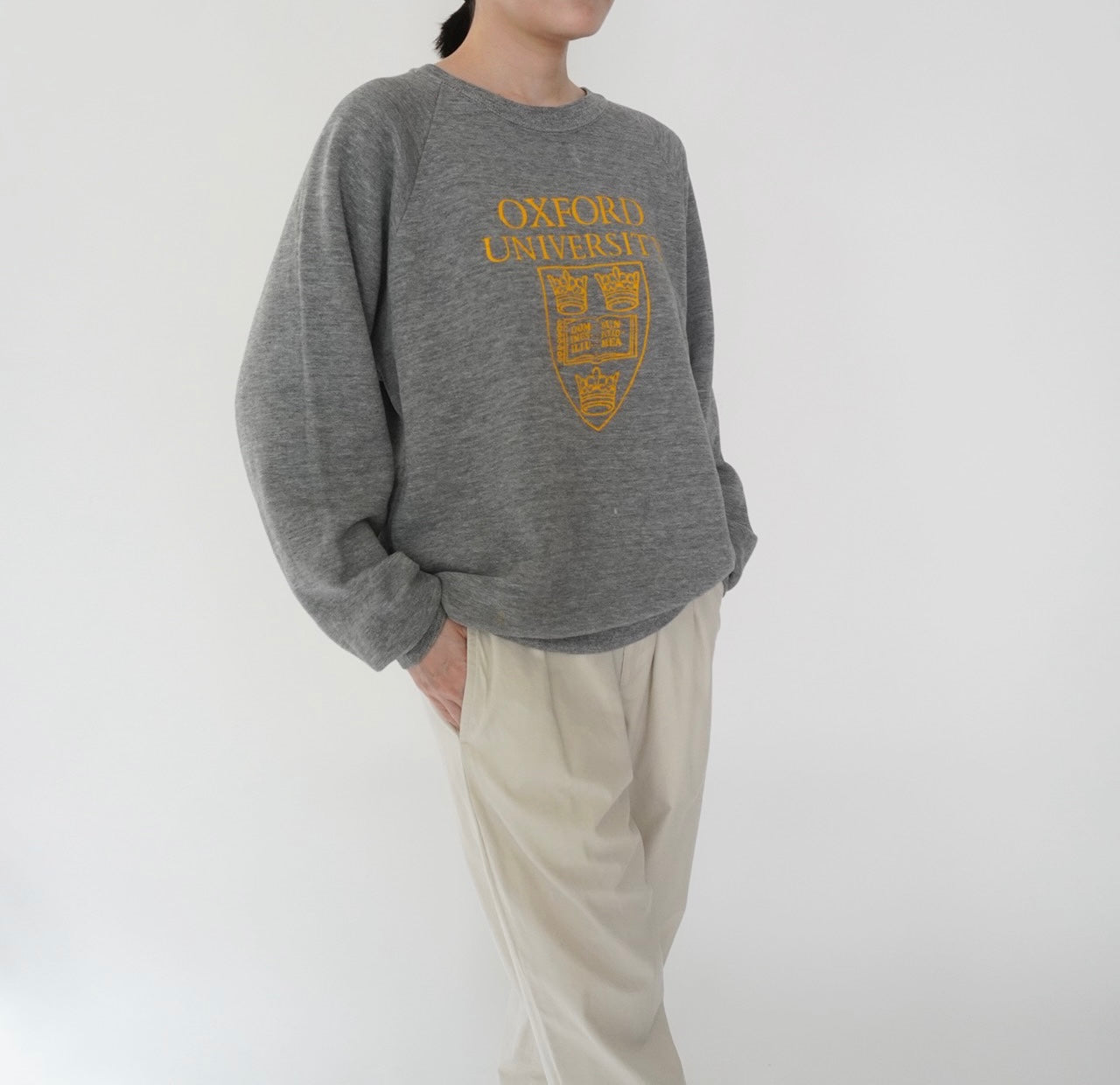 80s Printed Sweater Made in USA