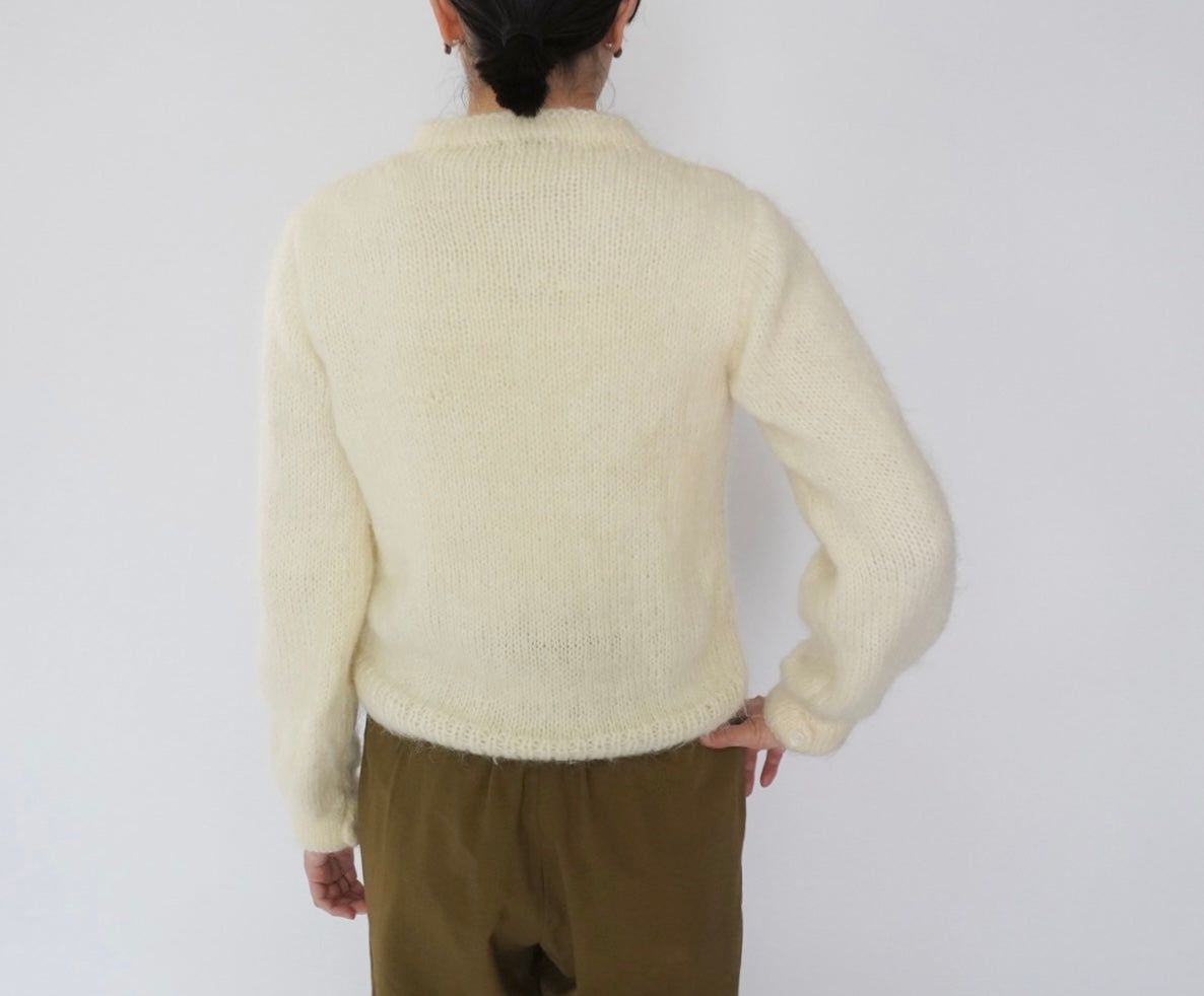 80s Ivory Knit