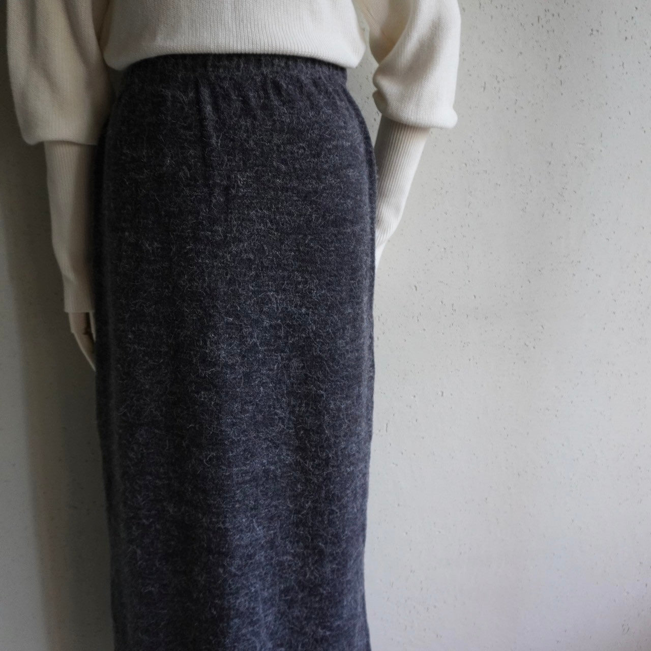 90s C.gray Knit Skirt