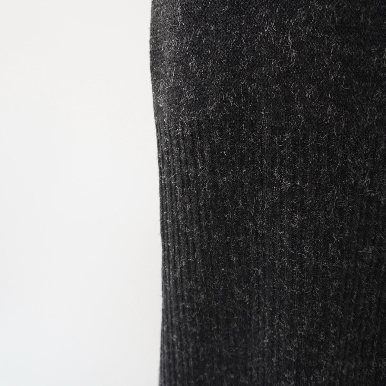 90s EURO Ribbed Knit Maxi Skirt