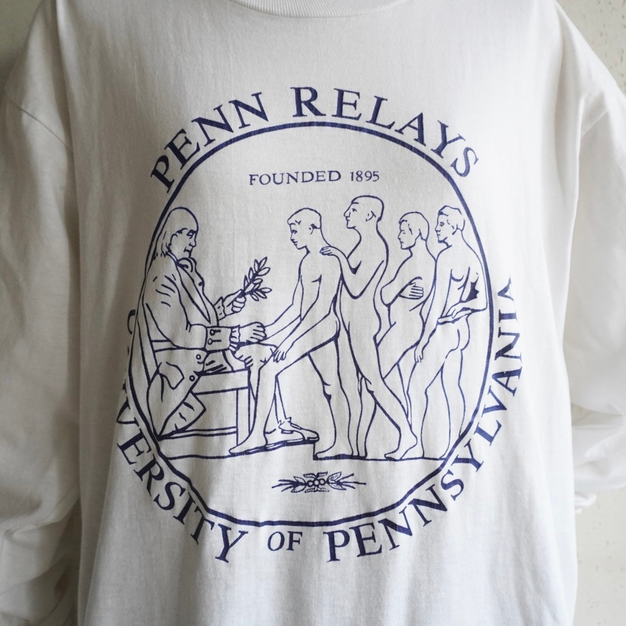 90s Printed Long Sleeves T-shirt