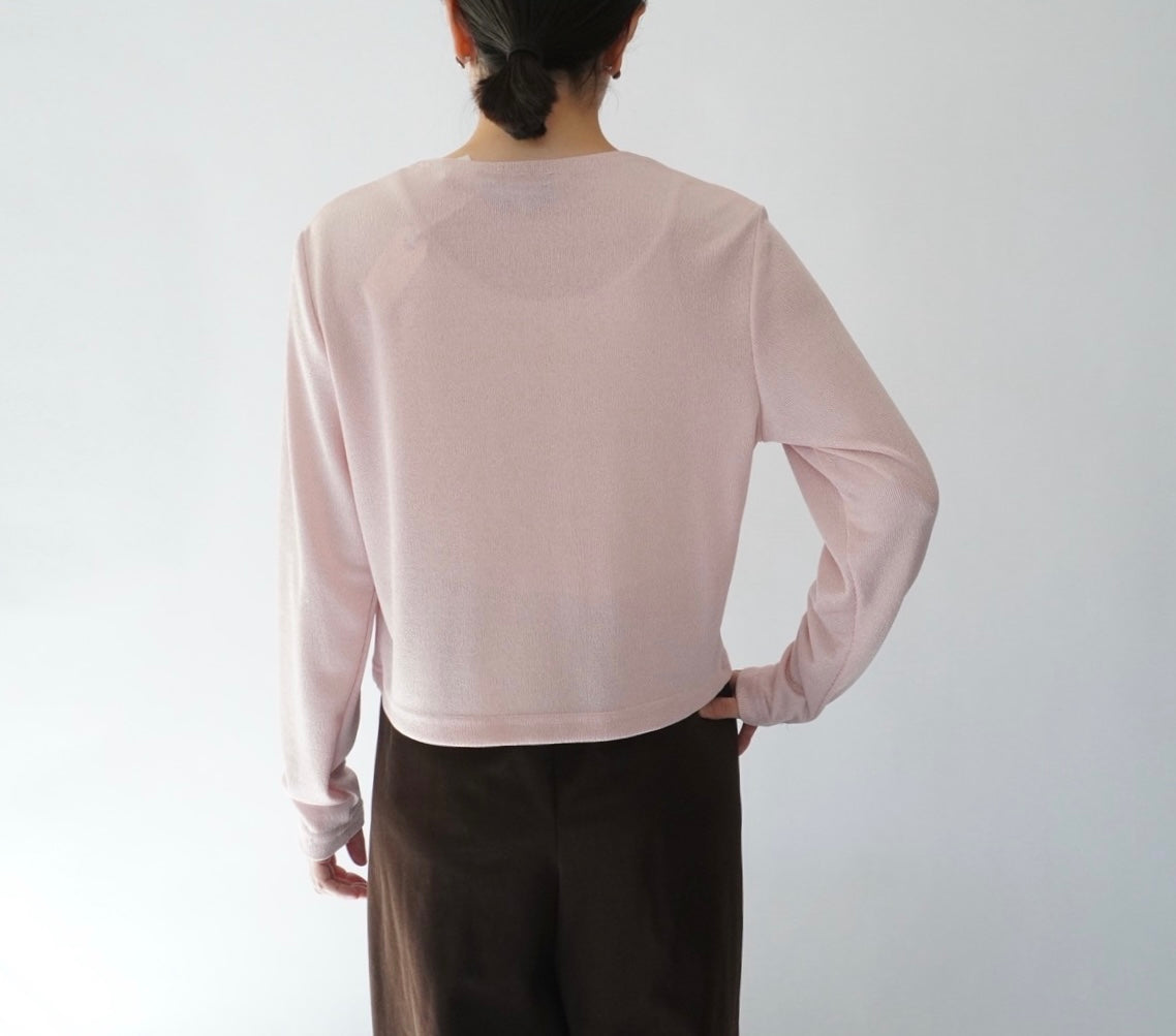 90s Light Pink Top Made in USA