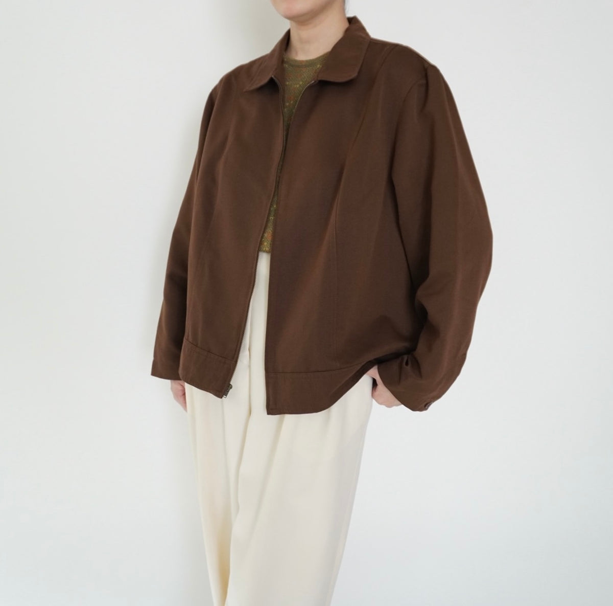 90s Brown Light Jacket