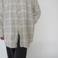 90s Linen Plaid Shirt