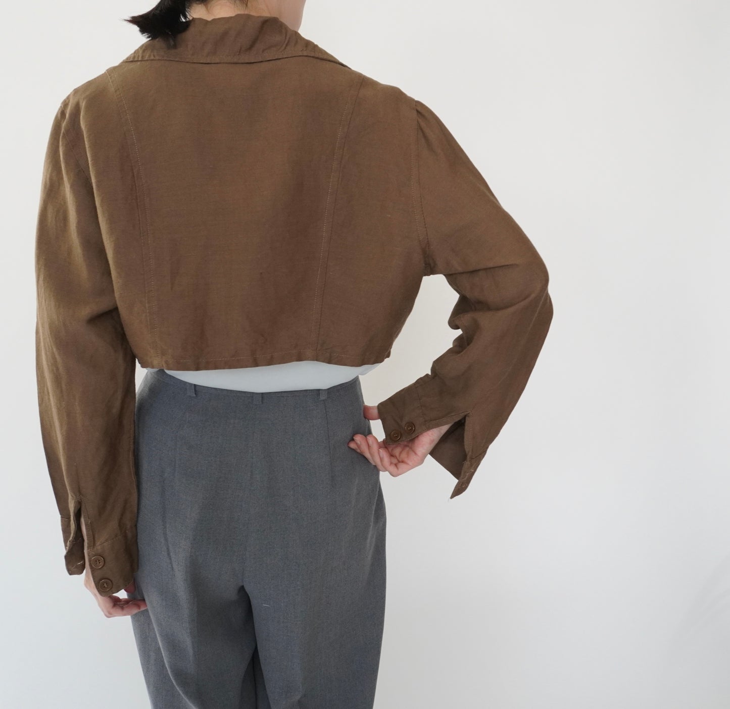 90s Cropped Light Jacket