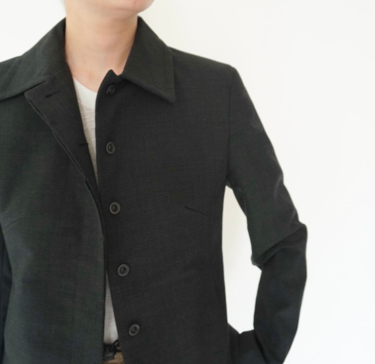 90s EURO  C.Gray Jacket