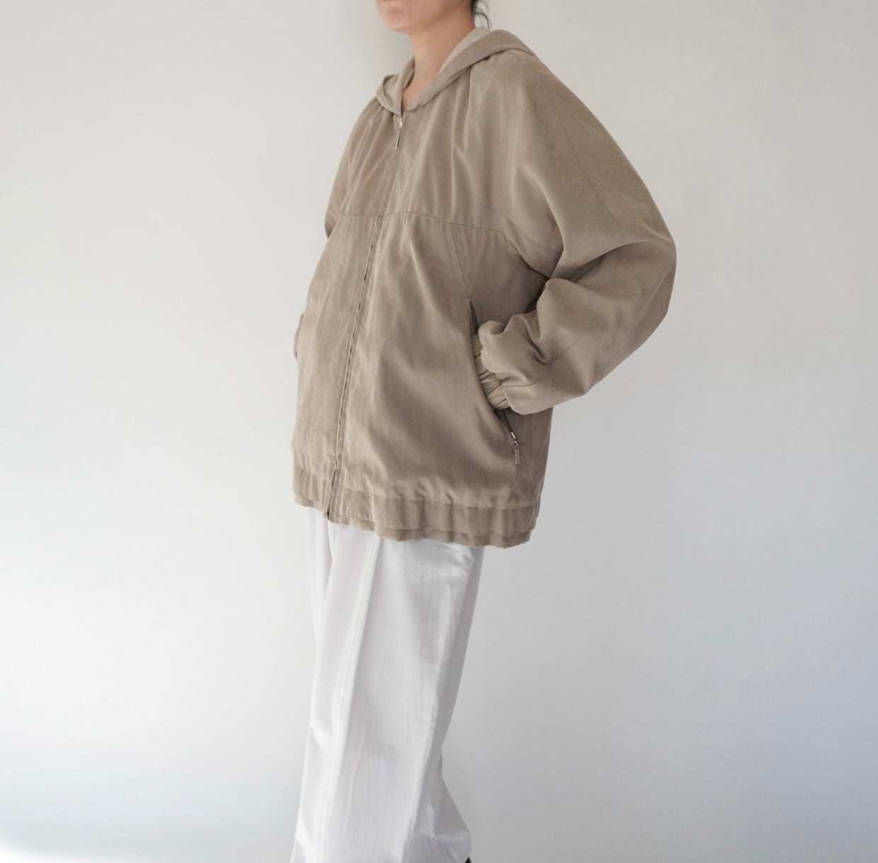 90s Hooded Light Jacket