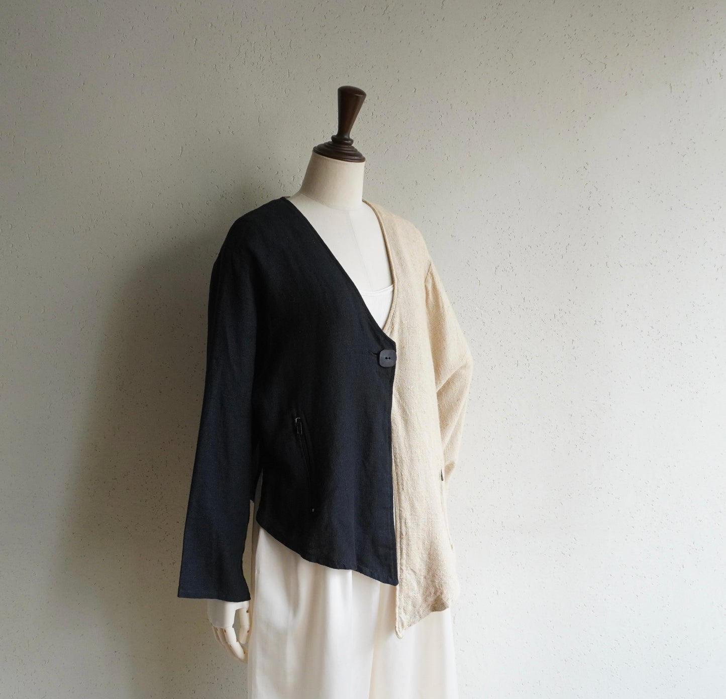 90s EURO Asymmetry Design Jacket