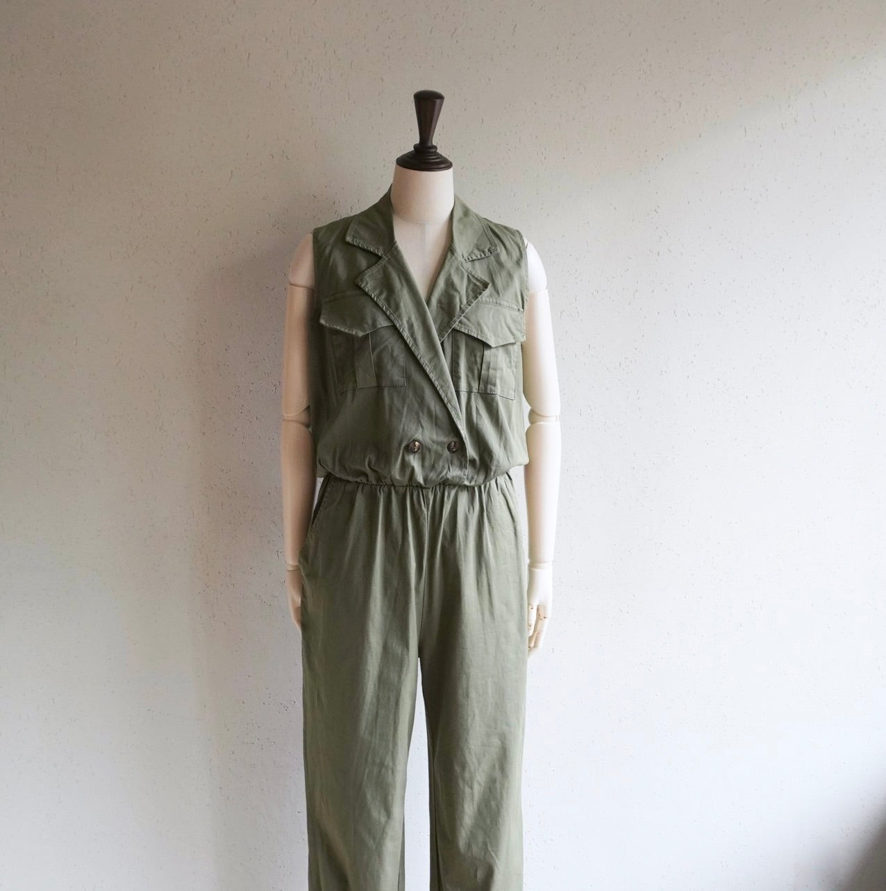 90s Sleeveless Jumpsuit Made in Italy