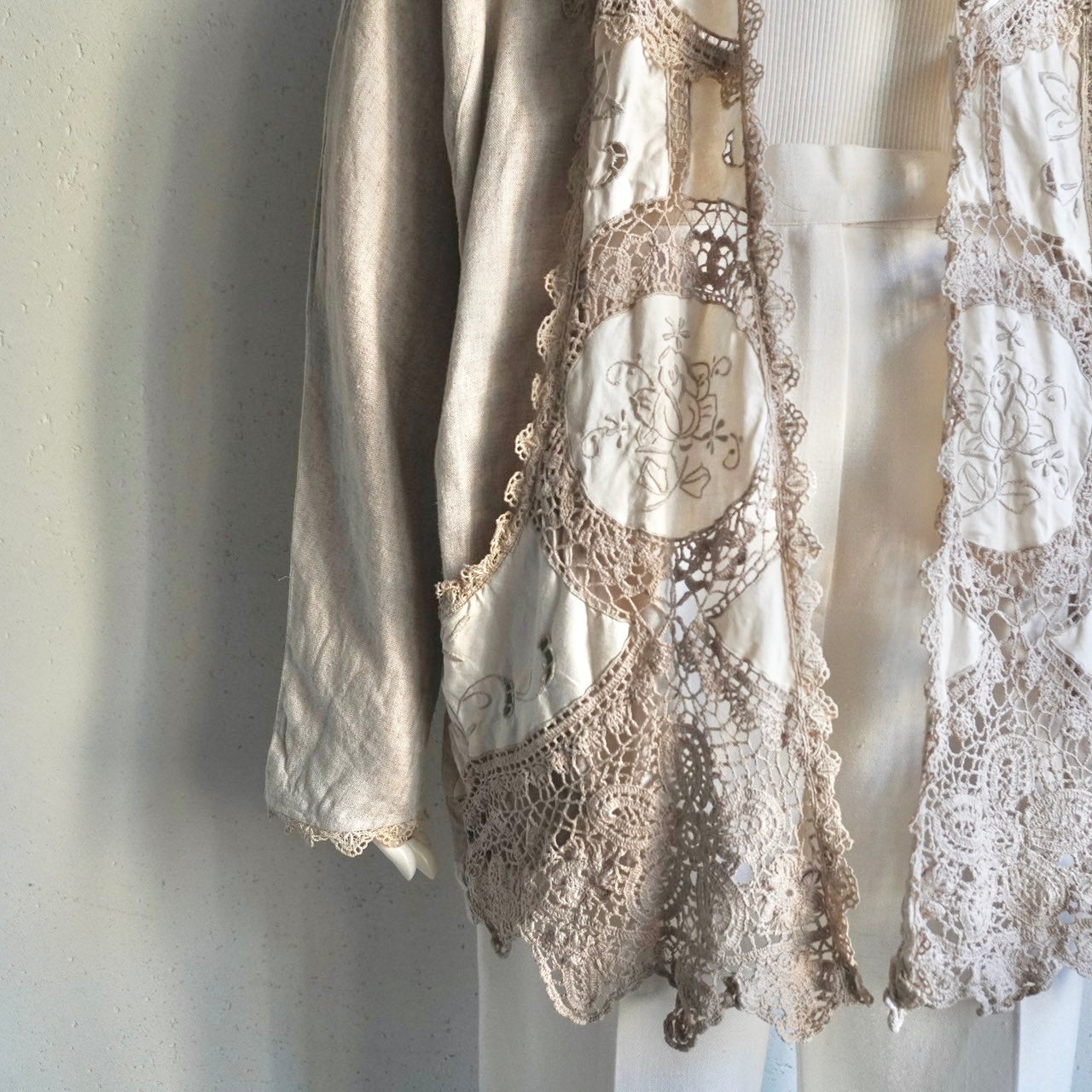 80s Lace Jacket Made in  USA