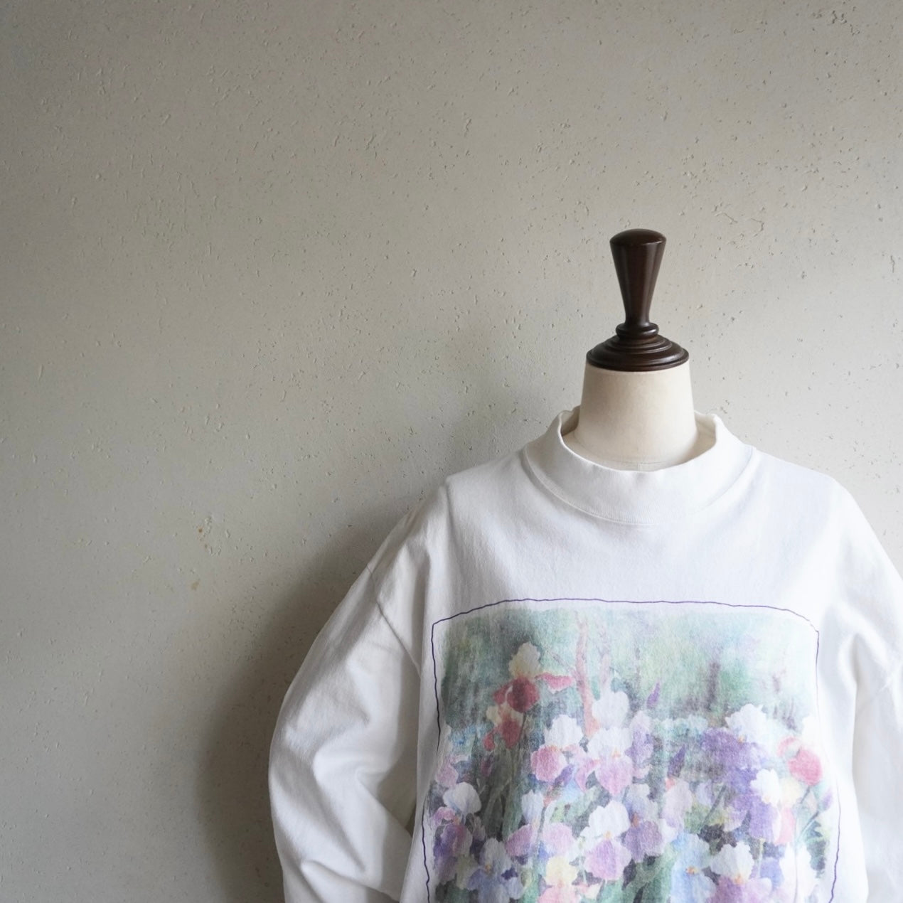 90s"Judy Buswell"  Printed Long Sleeves T-shirt Made in USA