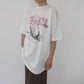 90s Printed Long T-shirt Made in Canada