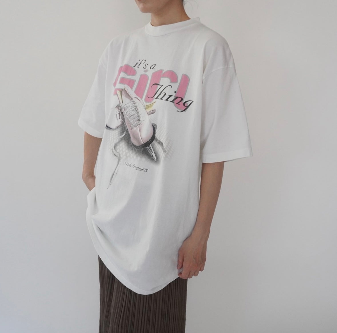 90s Printed Long T-shirt Made in Canada
