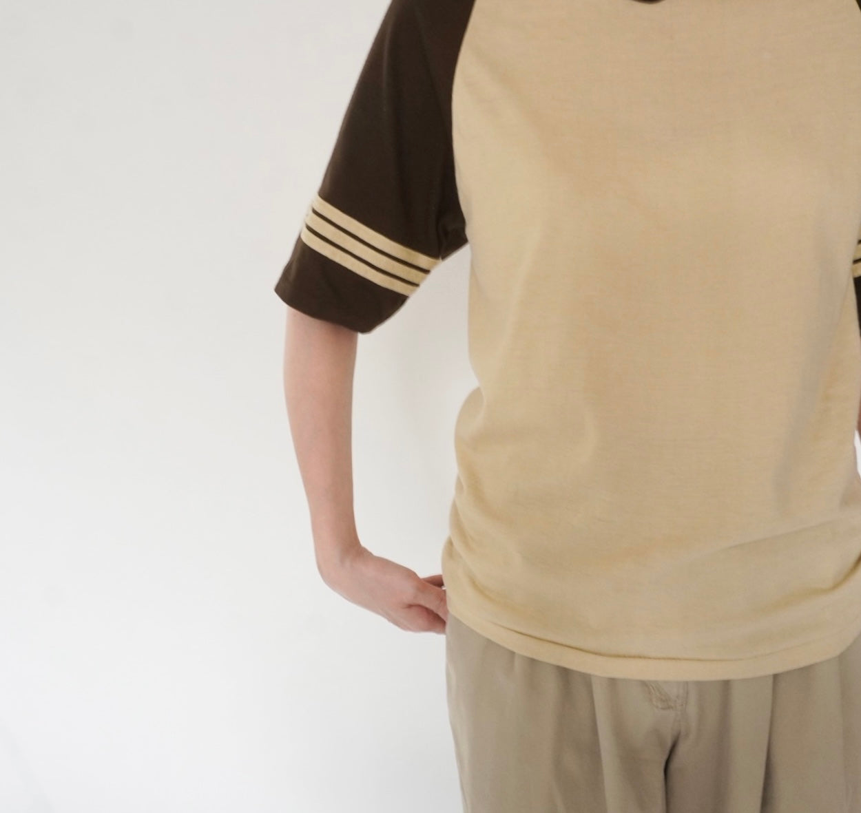 80s Two Tone T-shirt Made in USA